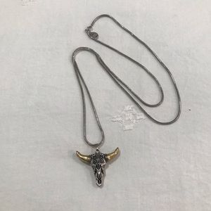 Alex and Ani Skull Necklace